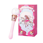 Vibrador 2 en 1 con forma de unicornio y hada para niñas con 8 modos de succión y 10 modos de vibración